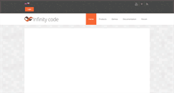 Desktop Screenshot of infinity-code.com